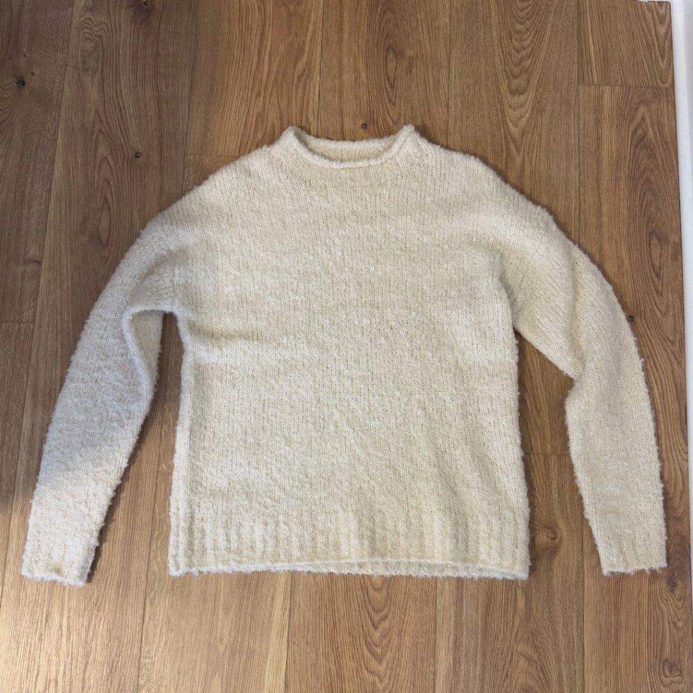 J Crew Cream Sweater - XS